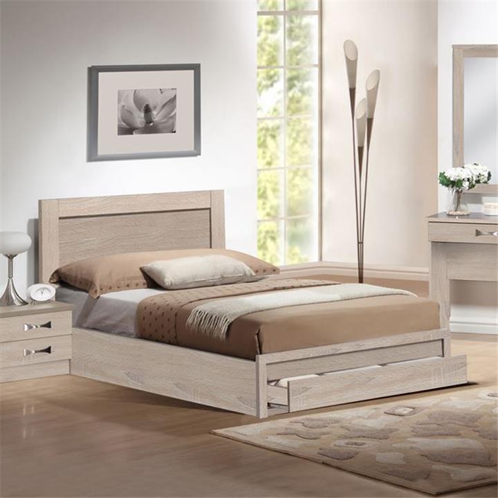 Bed Melany HM346.02 with 1 Drawer Sonoma 90x190cm