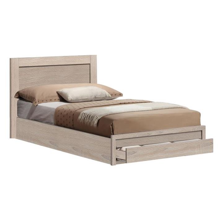 Bed Melany HM346.02 with 1 Drawer Sonoma 90x190cm