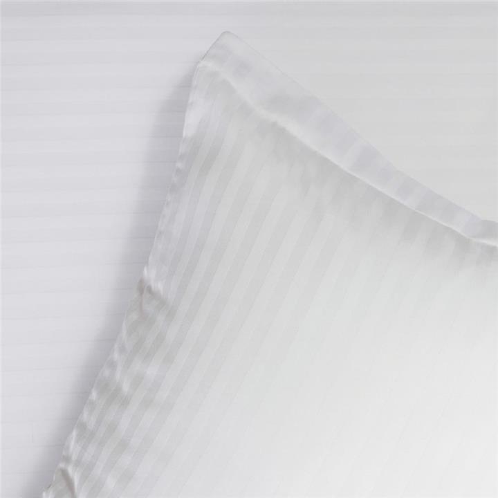 Μαξιλαροθήκη Striped Satin 1Cm 240Tc 100% Cotton