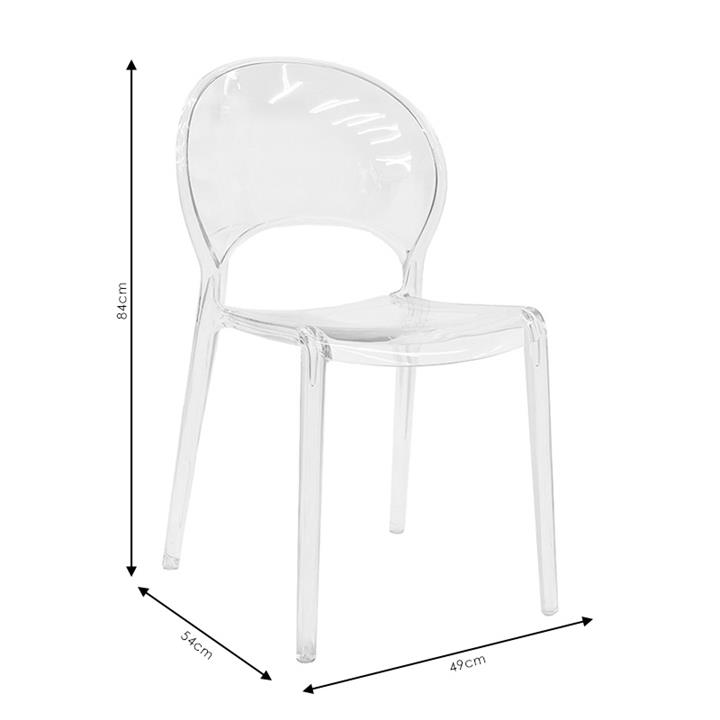 Chair Orison pakoworld PC color transparent