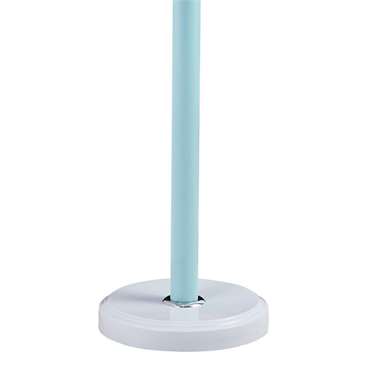 Coat Stand Violetta pakoworld metal light blue D31x167cm