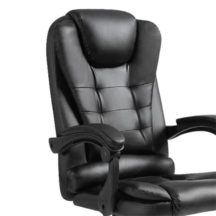 Manager's office chair Benett pakoworld black pu 62x48x110cm