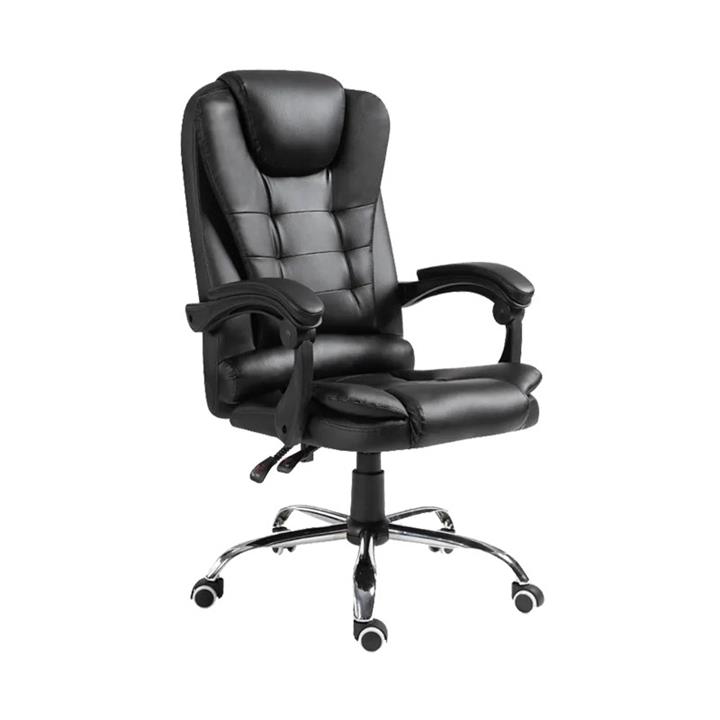 Manager's office chair Benett pakoworld black pu 62x48x110cm