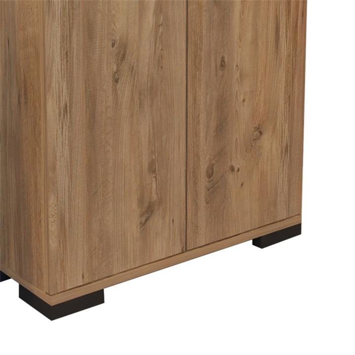 Ντουλάπι Yven pakoworld oak μελαμίνης 65x32x83εκ