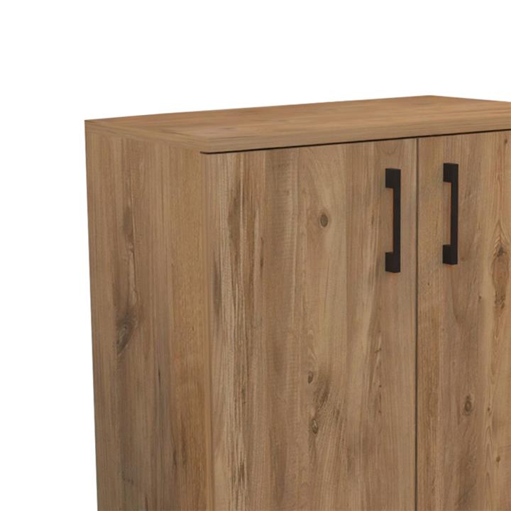 Ντουλάπι Yven pakoworld oak μελαμίνης 65x32x83εκ