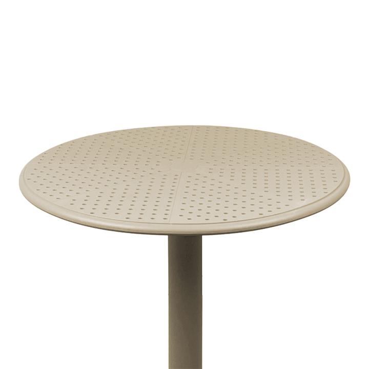 Merkon pakoworld pp table in cappuccino shade D60x75cm