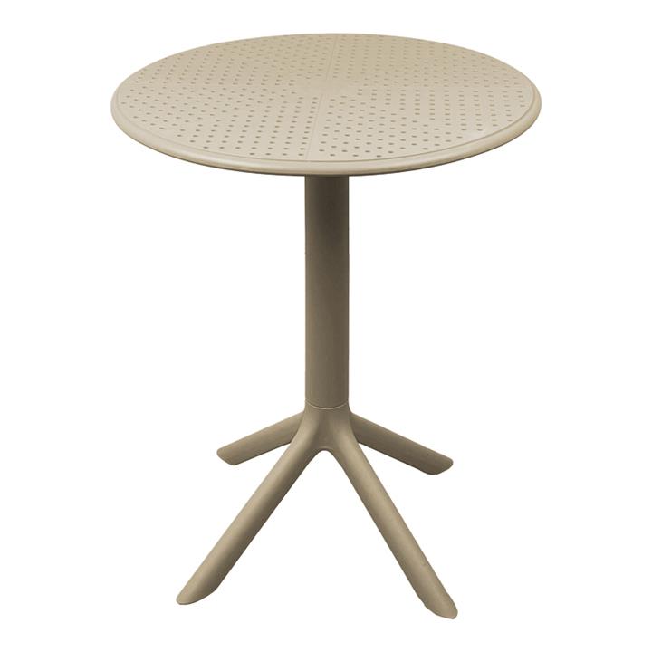 Merkon pakoworld pp table in cappuccino shade D60x75cm