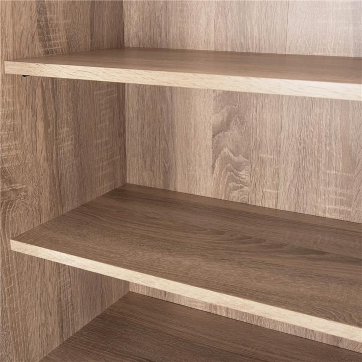 SHOE CABINET CLUSE HM2403.20 MELAMINE IN SONAMA OAK COLOR 60Χ37Χ186,5Hcm.