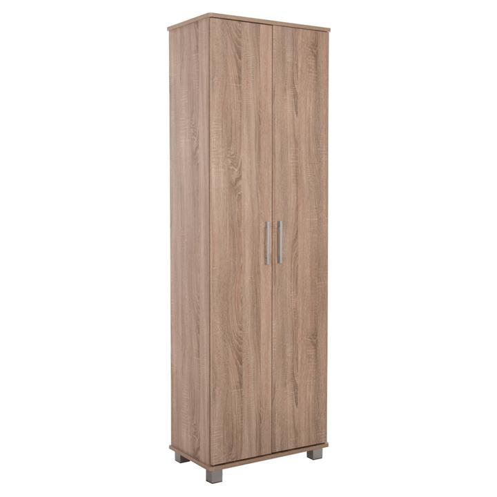 SHOE CABINET CLUSE HM2403.20 MELAMINE IN SONAMA OAK COLOR 60Χ37Χ186,5Hcm.