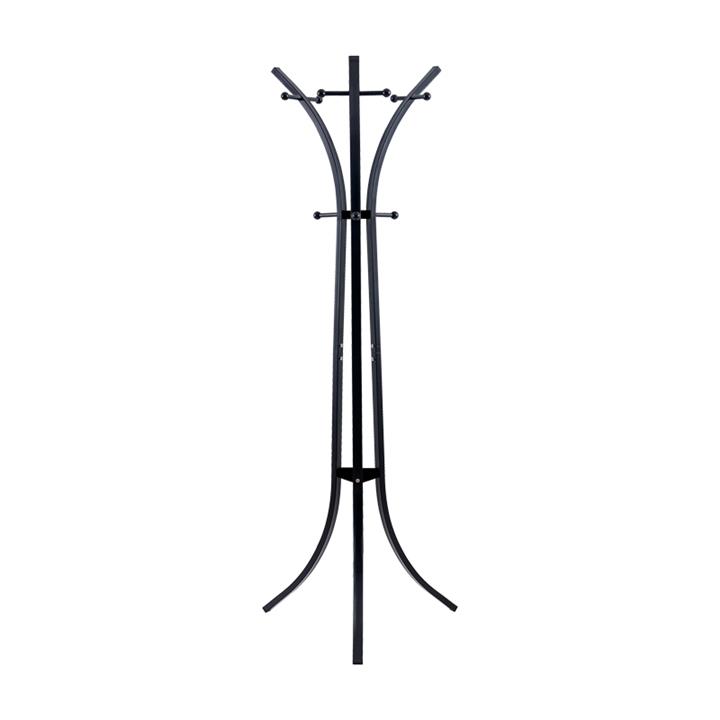 Zensine pakoworld metal clothes rack in black shade 51x63x175cm