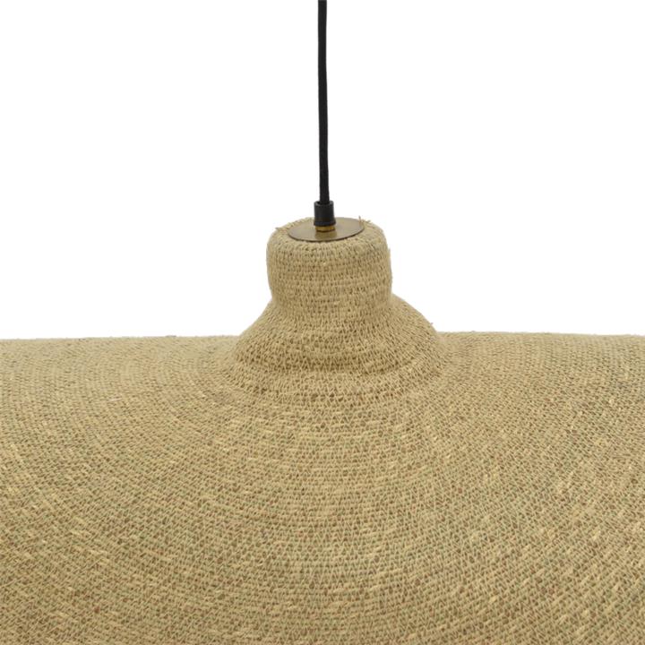 Ceiling lamp Acfen I Inart matting in a natural shade D90x6cm