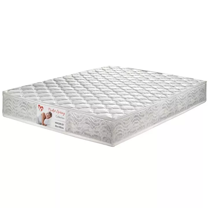 Mattress pocket spring double 150x200 double-sided view ΗΜ309.05