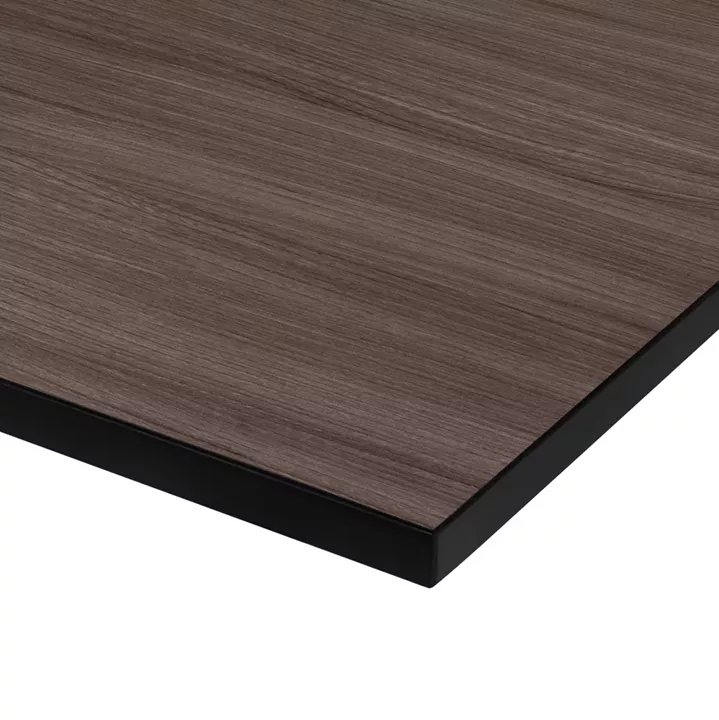 TABLE TOP MADE OF MDF 70X70 cm. HM8438.01 CARBON BLACK