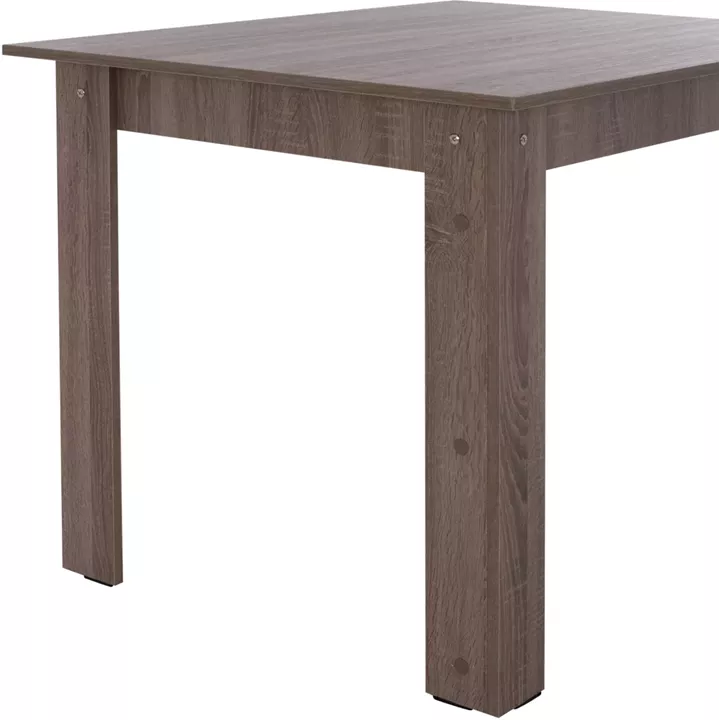 KITCHEN TABLE KELVIN HM2429.05, ASH GREY, 140x80x77