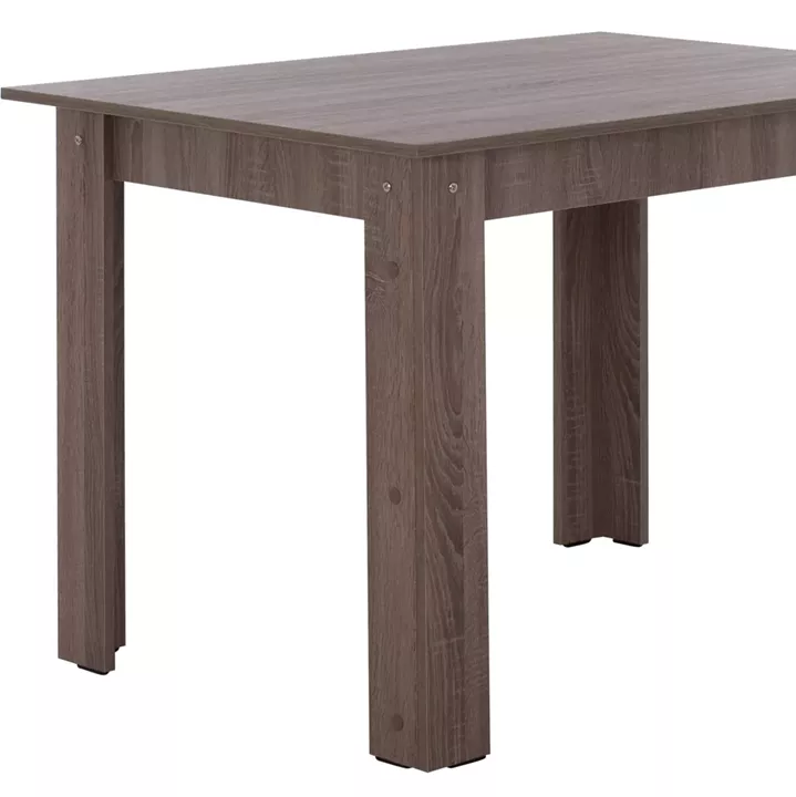 KITCHEN TABLE KELVIN HM2429.05, ASH GREY, 140x80x77