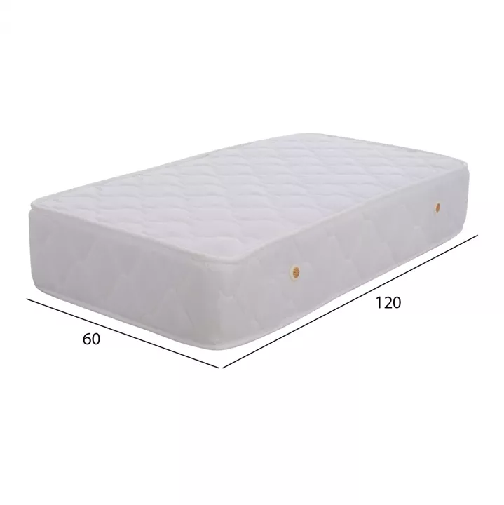 ΣΤΡΩΜΑ BABYCLOUD HM642.01 BONELL SPRING 60X120 ΛΕΥΚΟ