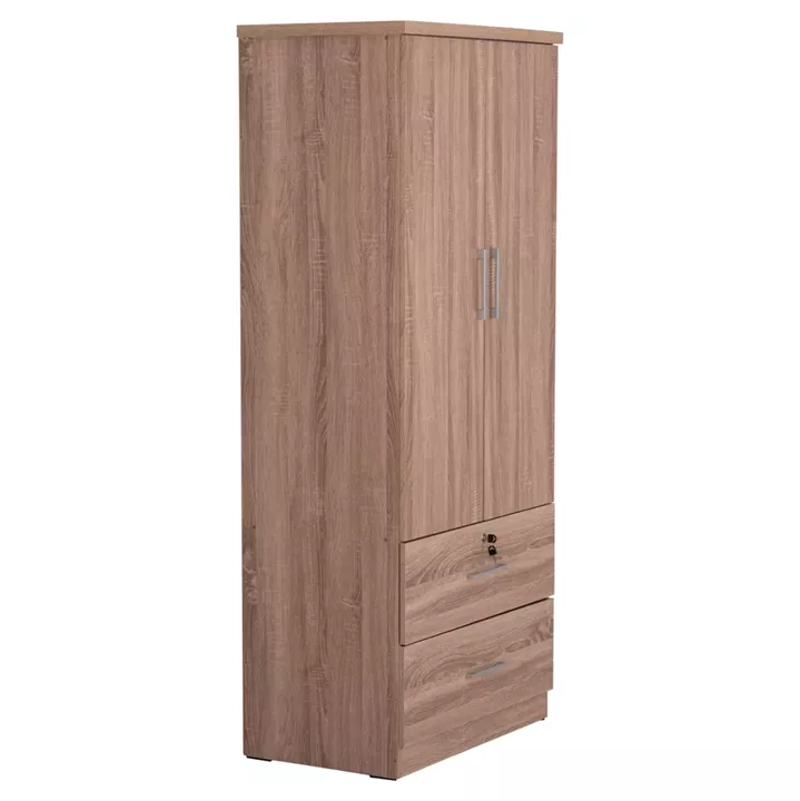 ΝΤΟΥΛΑΠΑ ΜΕ ΣΥΡΤΑΡΙΑ REINA HM2484.11 SONAMA OAK ΜΕΛΑΜΙΝΗ 80x48x183Υεκ.