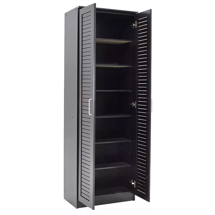 Shoe cabinet Sante pakoworld 21 pairs wenge 60x37x183cm