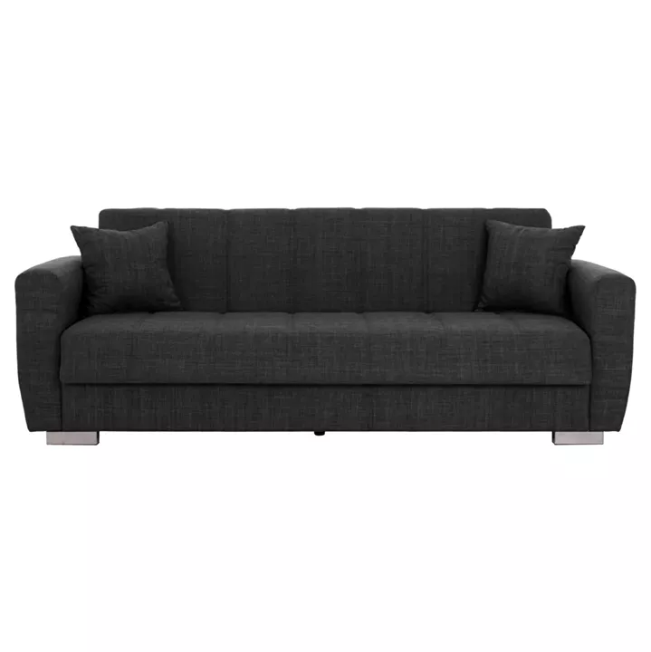 HM3240.03, 3-SEATER SOFA-BED, GREY, 215x80x77