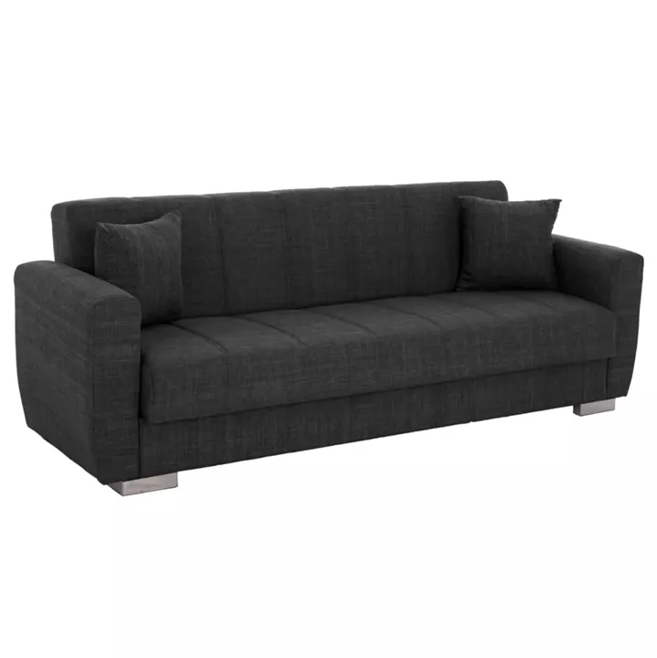 HM3240.03, 3-SEATER SOFA-BED, GREY, 215x80x77