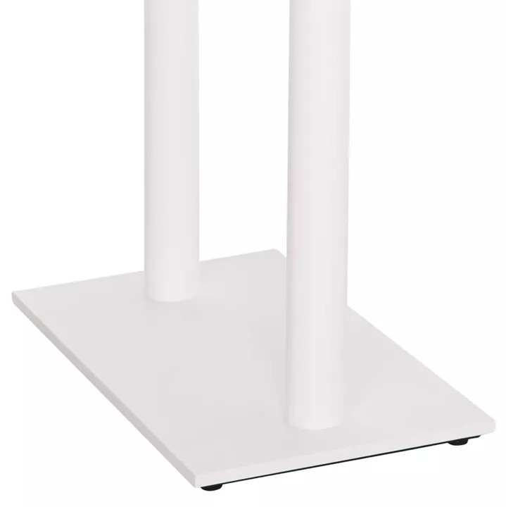 BASE FOR BAR TABLE HM480.02 TWO LEGS-METAL IN WHITE MATTE COLOR 80x40x108Hcm.