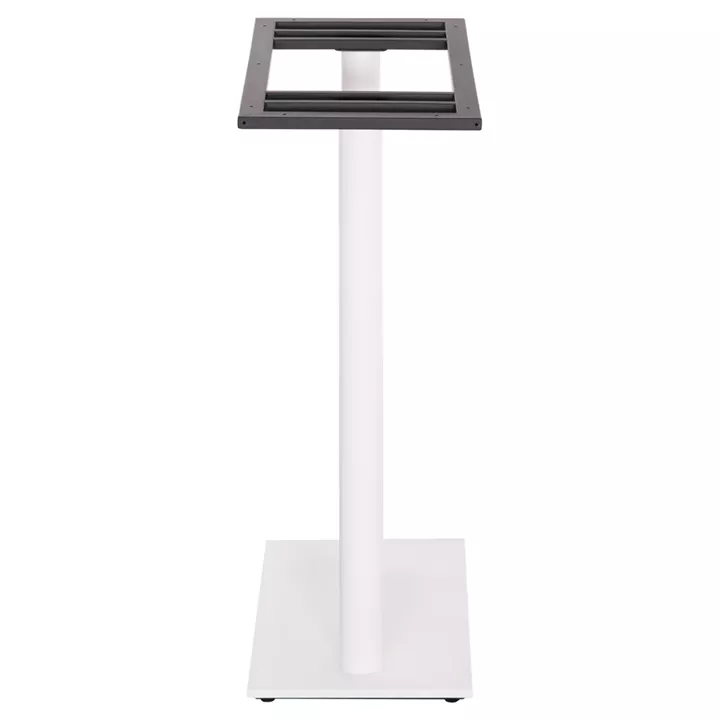 BASE FOR BAR TABLE HM480.02 TWO LEGS-METAL IN WHITE MATTE COLOR 80x40x108Hcm.