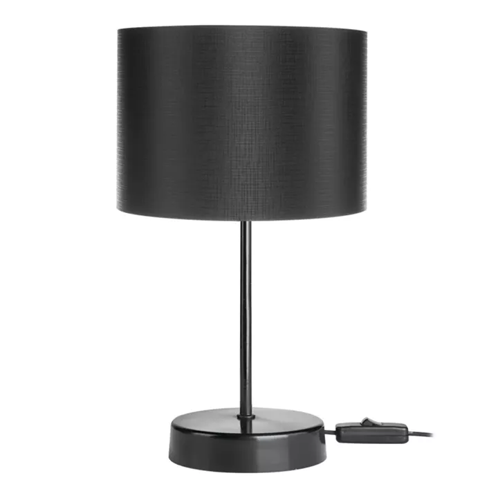 Table lamp PWL-1183 pakoworld Ε27 black D22x36.5cm