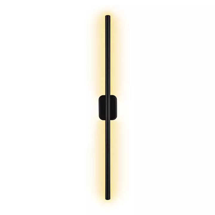 Wall lamp-wall sconce Senio pakoworld led black 75x6x6cm