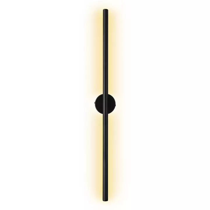 Wall lamp-wall sconce Tisenio pakoworld led black 75x6x6cm