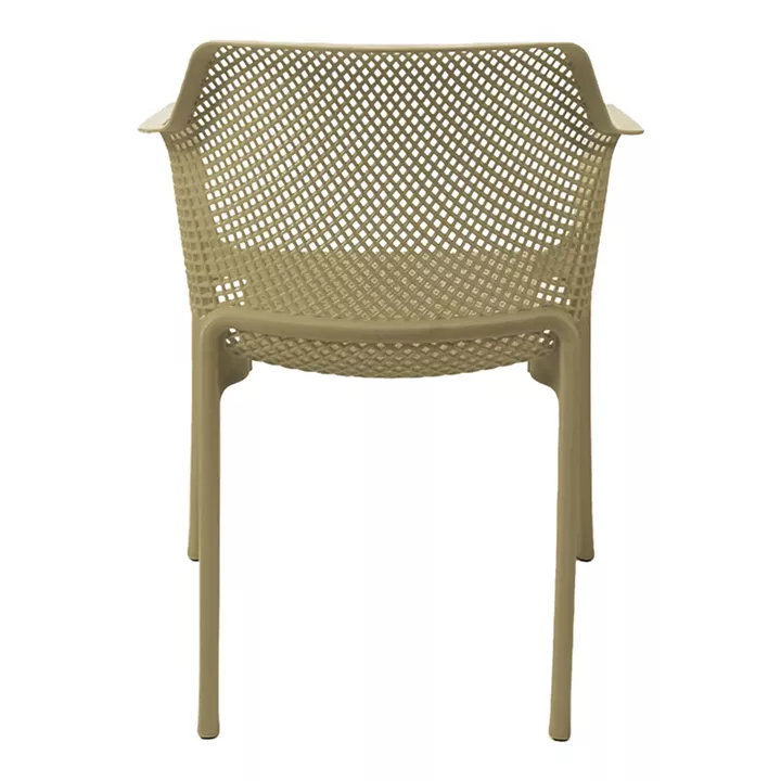 Oviez pakoworld pp armchair in cappuccino shade 59x58x79cm